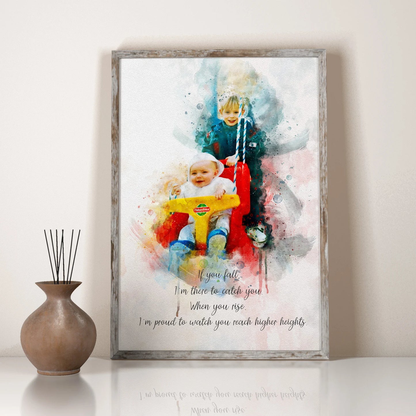 Poster Personalizado de Parejas o Familia - Hechas a Mano