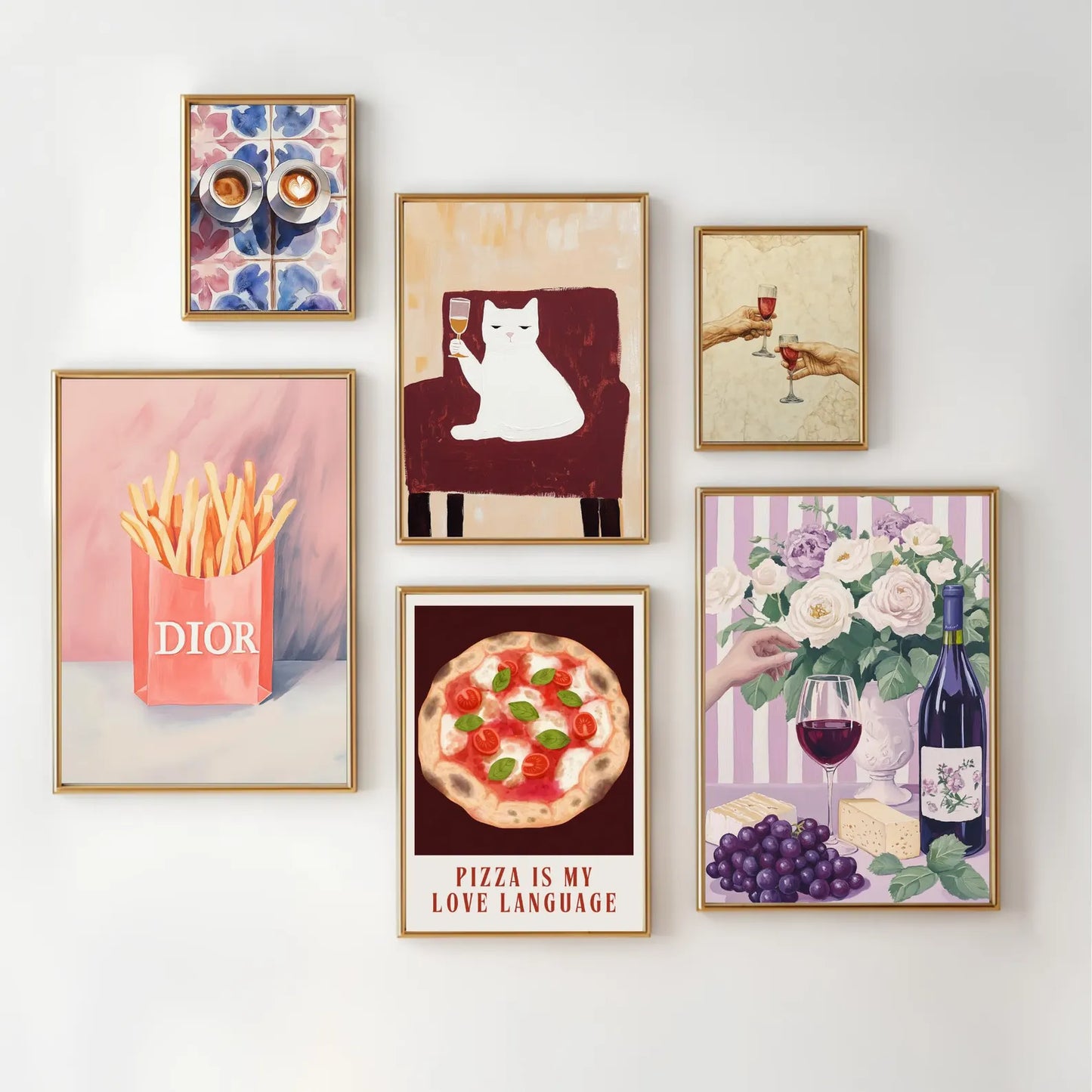 Kitchen Print Set of 300+ Prints - Hand made