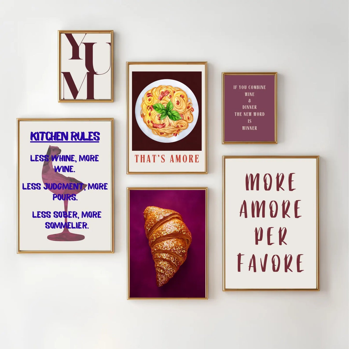 Kitchen Print Set of 300+ Prints - Hand made