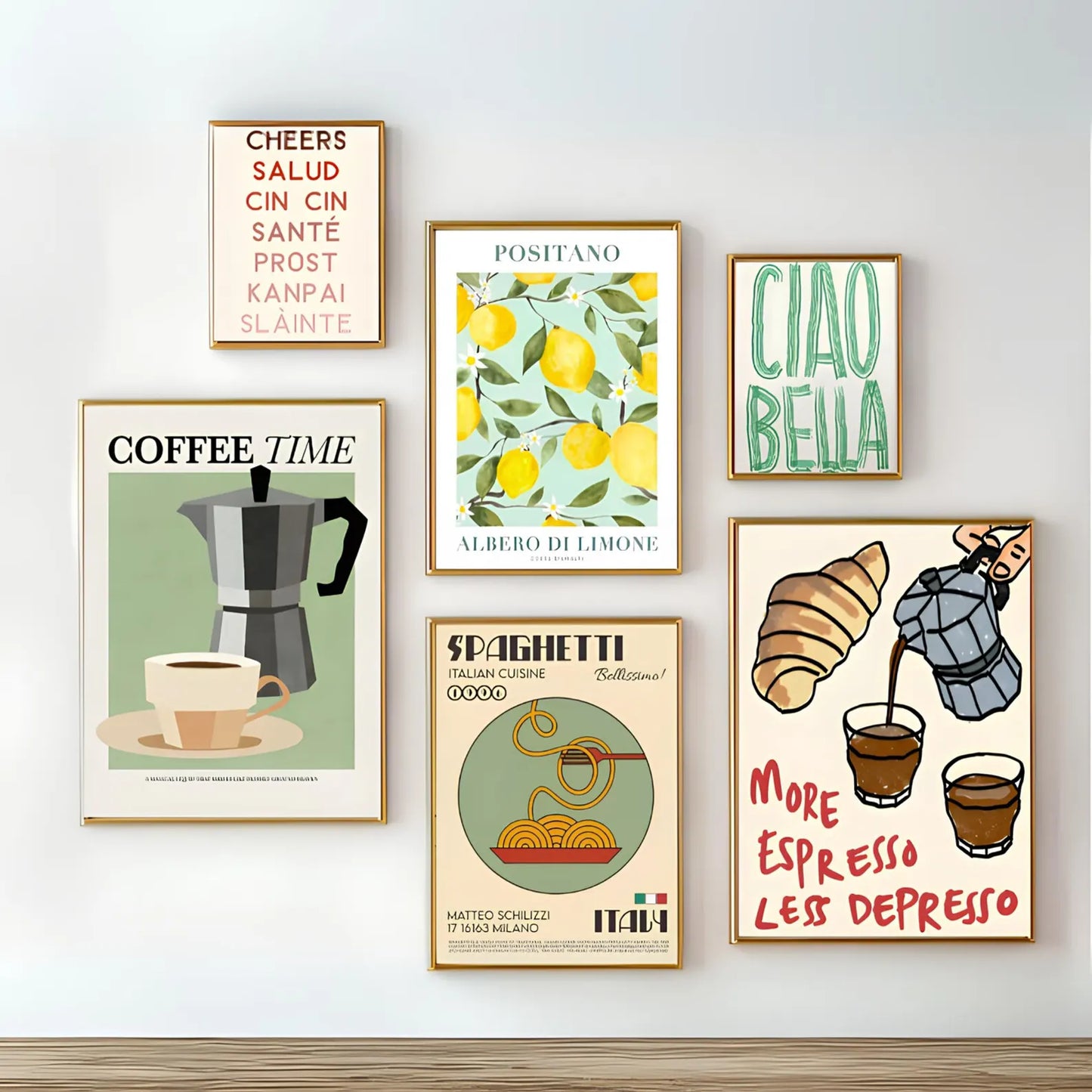 Kitchen Print Set of 300+ Prints - Hand made