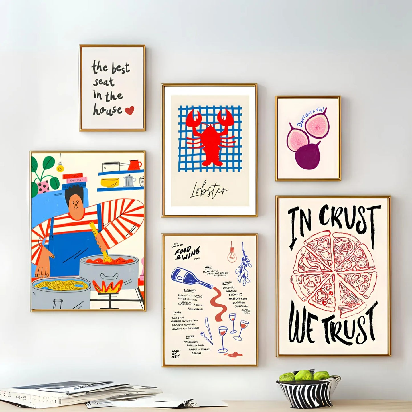 Kitchen Print Set of 300+ Prints - Hand made