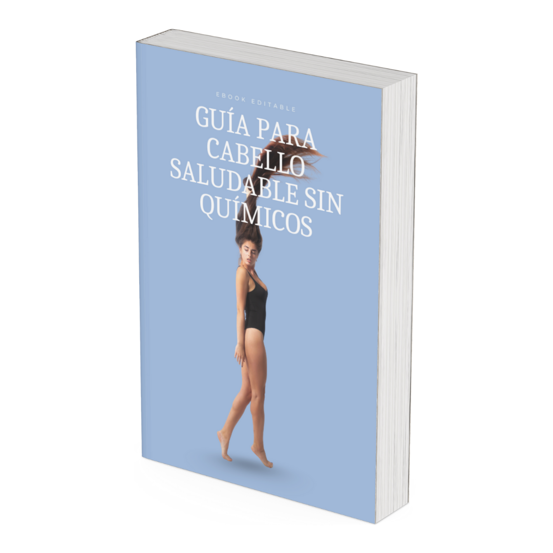 Guía para cabello saludable sin químicos - Ebook