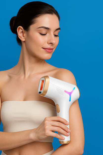 FLASHGLOW™ – Épilation laser à domicile (technologie IPL 4.0)