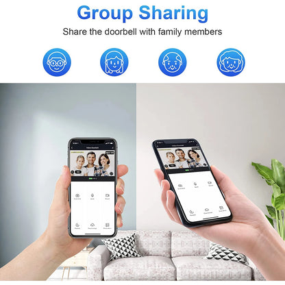 1080P Smart Video Doorbell with Motion Alerts & Night Vision