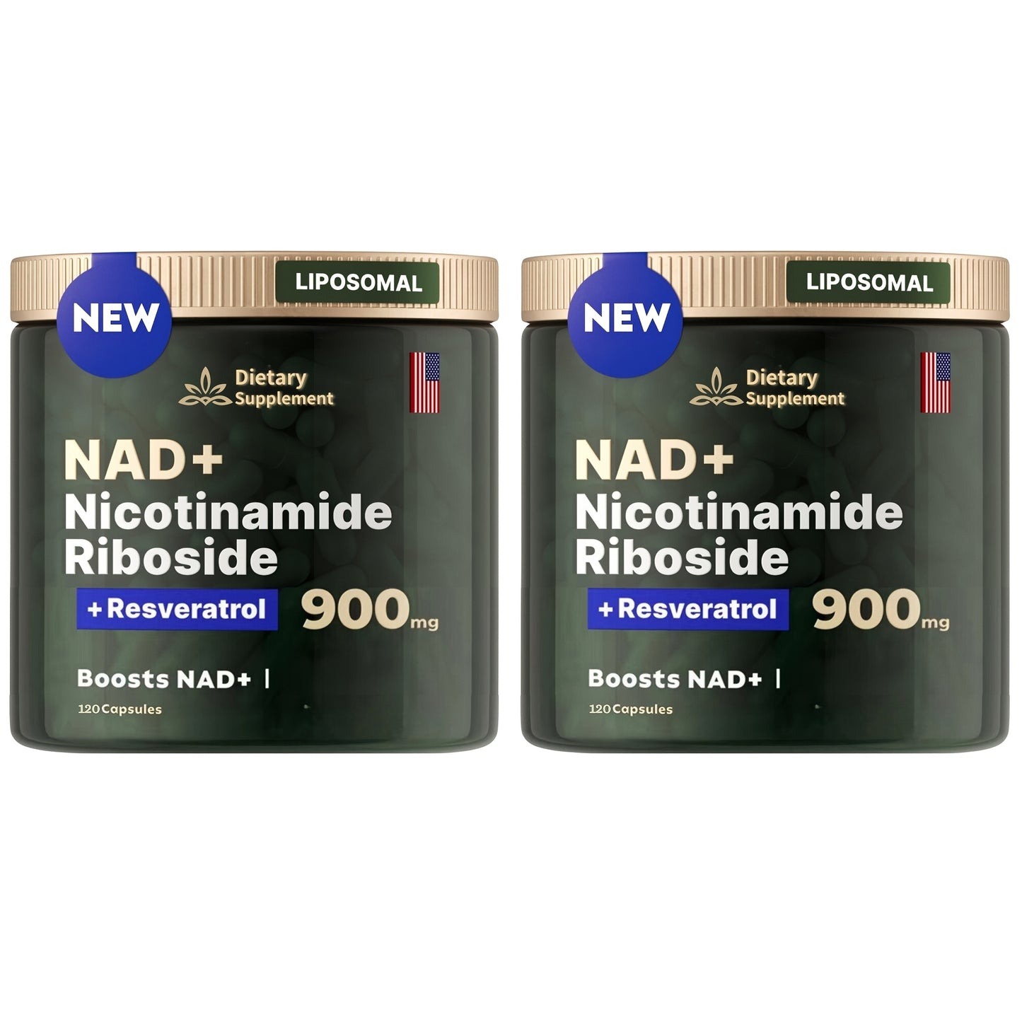 Supplement alternative - Liposomal Nicotinamide Riboside, Resveratrol, Quercetin - High-purity NR900-NAD+ Supplement - 80 capsules, the dietary vitamin chosen by all women for youthful Light Beige, Mother's Day gift to mother